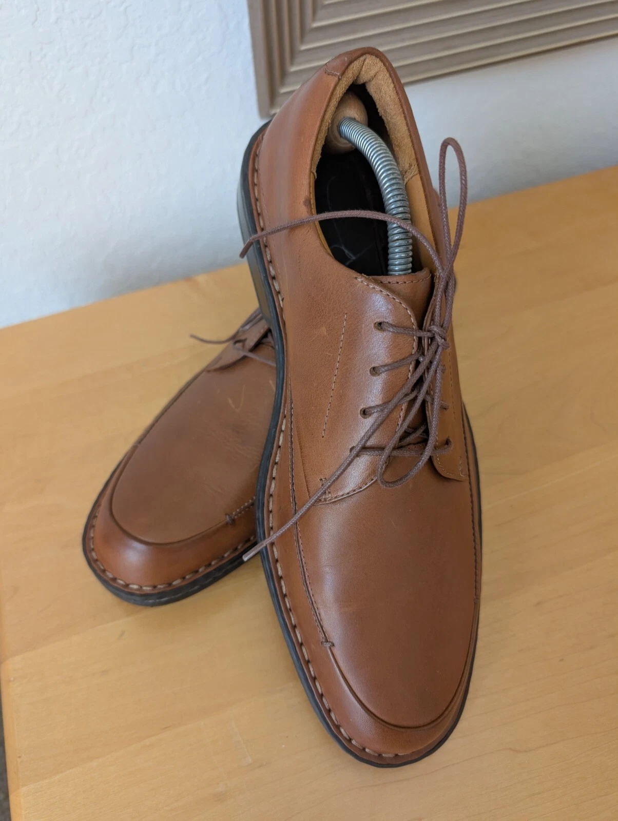 Timberland scarpa uomo Oxford classica stringata marrone marrone nuova