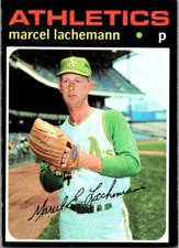 1971 Topps #84 Marcel Lachemann