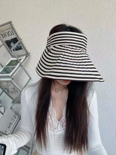 2PCS Parent-Child Straw Sun Visor Hat UPF 50+ Wide Brim Beach Hat for Kids Women - Picture 9 of 32