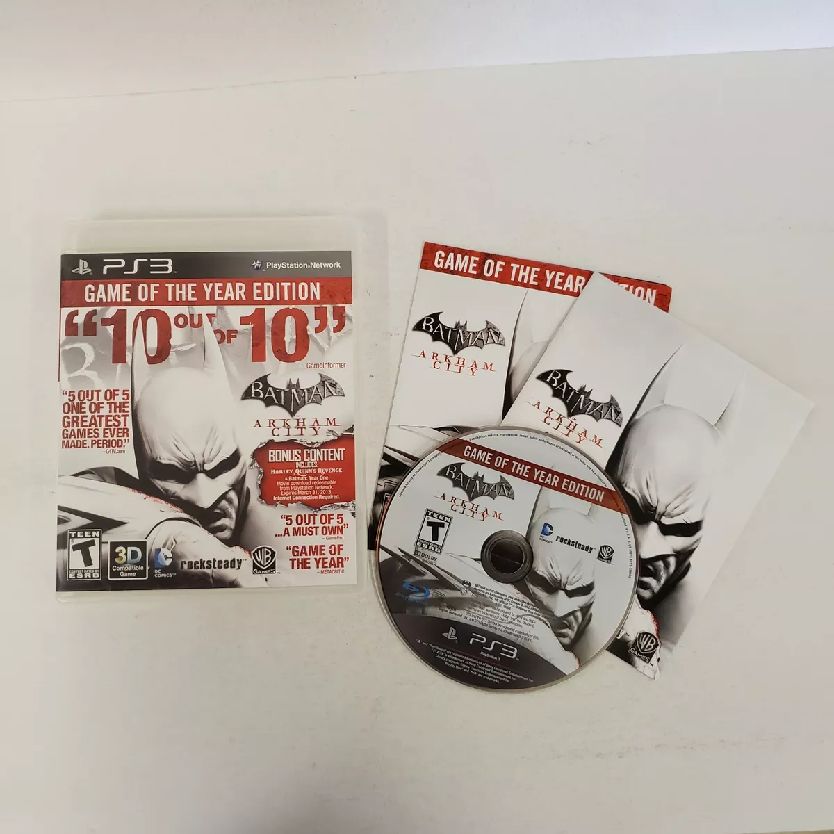 Batman: Arkham City GOTY Edition Sony PS3