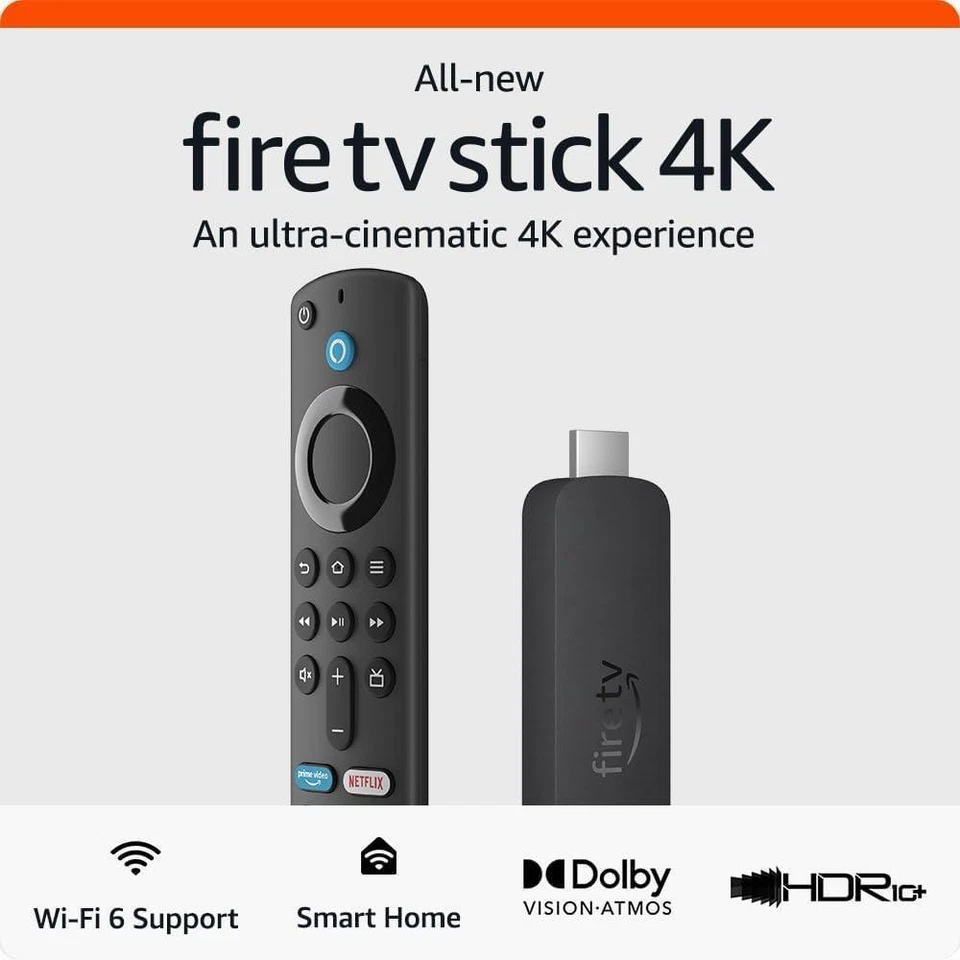 Amazon Fire Stick 4K Ultra HD (2023) - Alexa Voice Remote - TV Firestick - Image 2 of 4