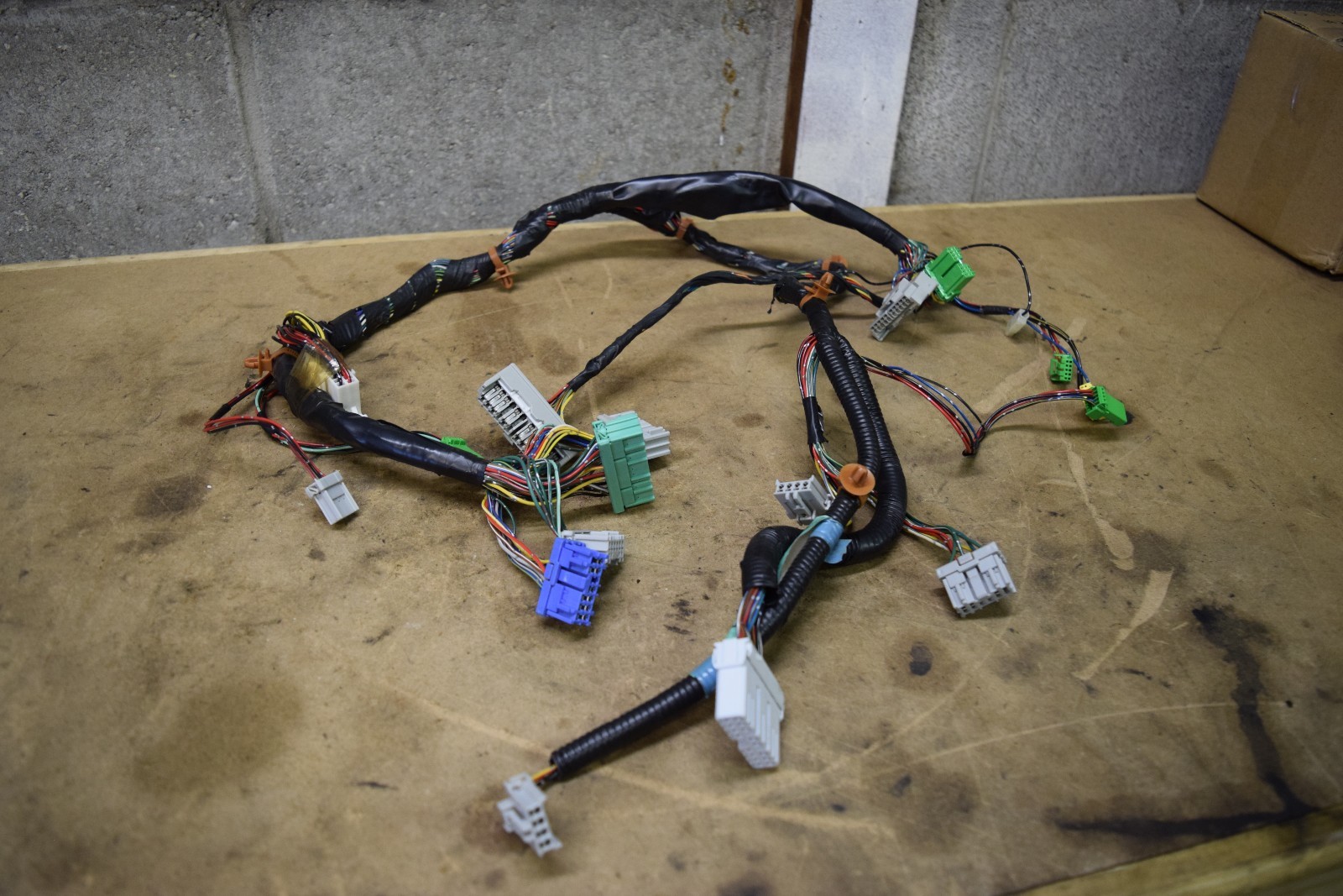 92-95 Honda Civic Dash Wiring Harness Gauge Cluster Control Wire Loom OEM  EG | eBay