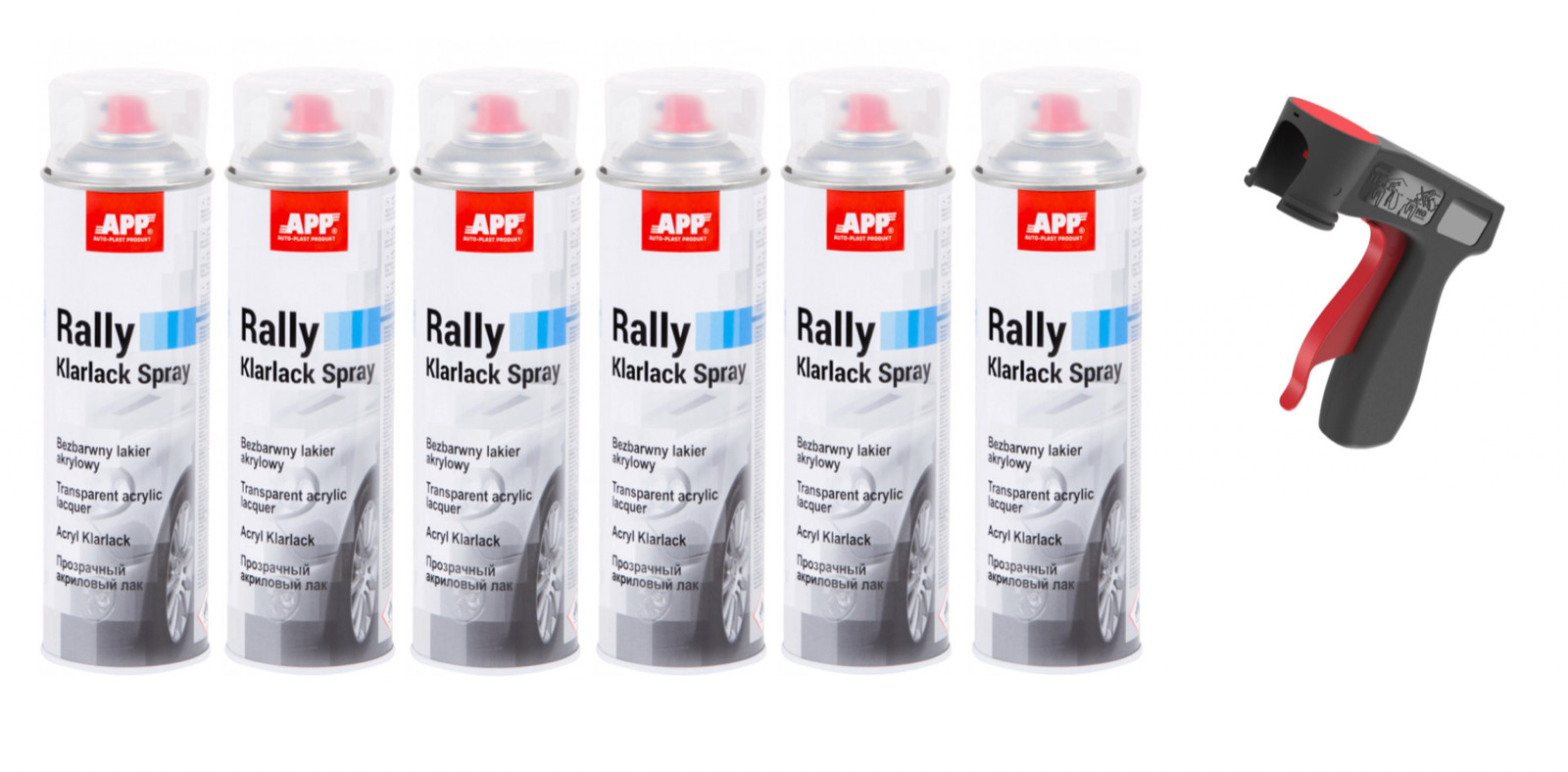 Vernis APP aérosol 500ml pour rénover la peinture auto de votre voiture de collection