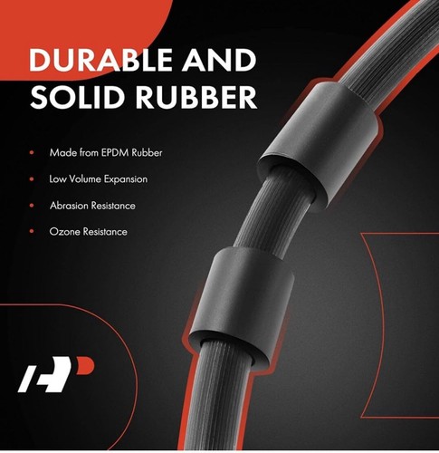 A-Premium Rear Driver Brake Hydraulic Hose Compatible with Select Mazda Models - Picture 4 of 7