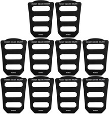 Pocket Square Guard for Men Suits Mens Pocket Square Holder/Folder 10 Pack New