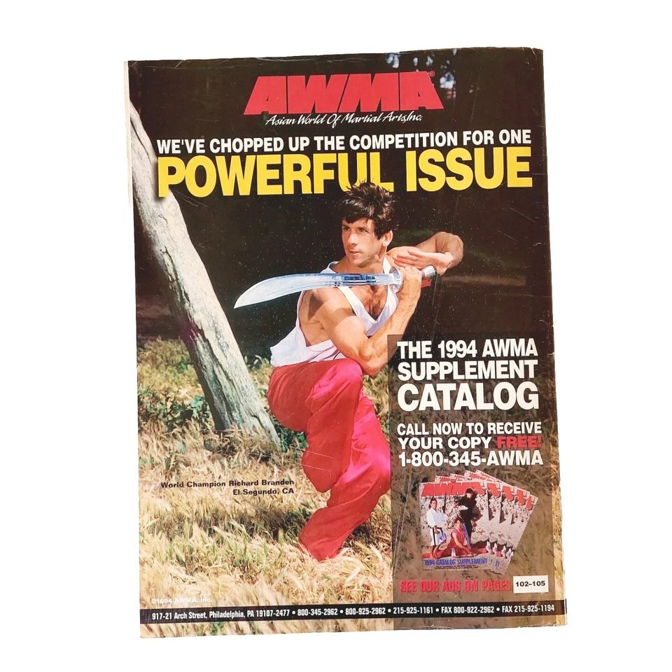 Inside Kung Fu Vintage USA magazine | July 1994 | Van Damme Time Cop | VGC - Image 2 of 4