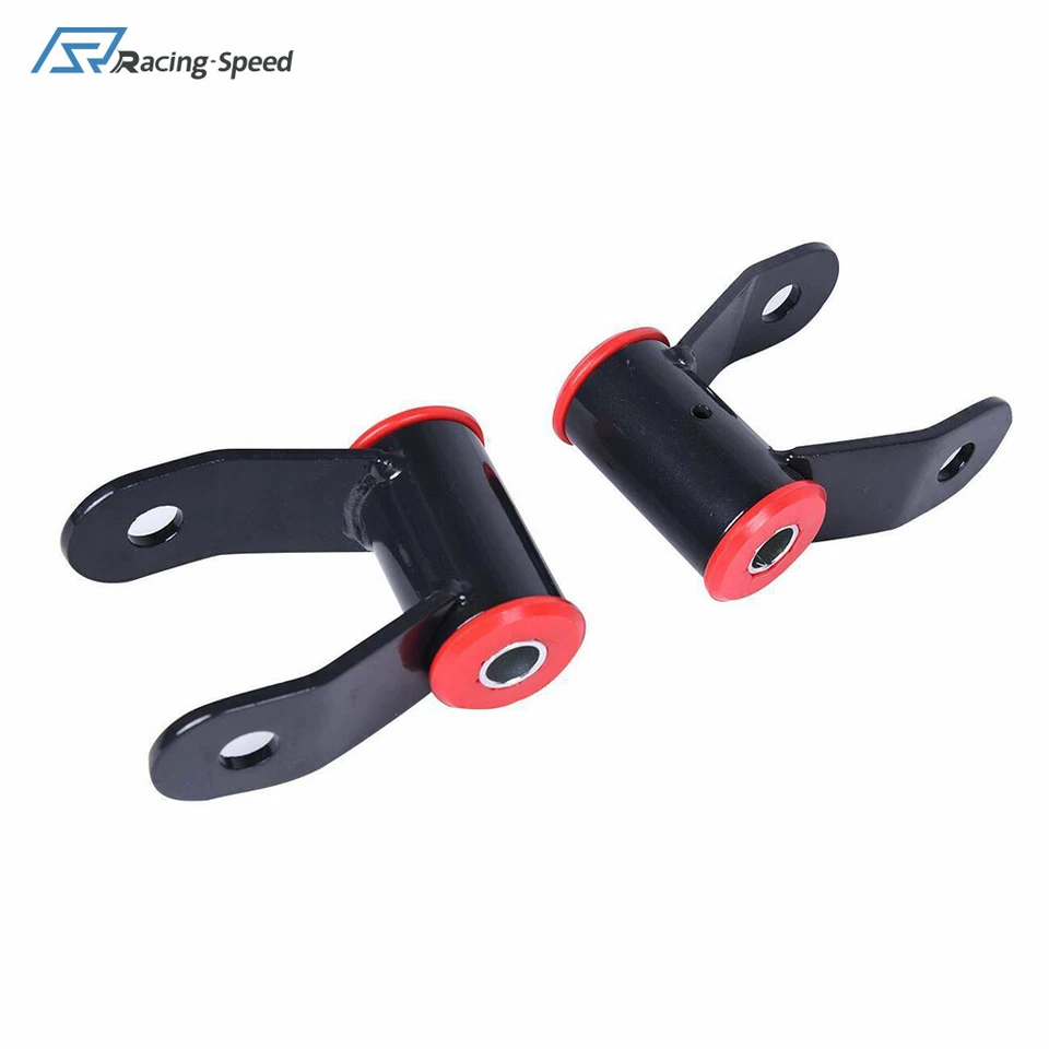 710515 Rear Lift Shackles kit 1-1.5" for 88-18 Chevy Silverado 1500 GMC Truck  — 第 4/4 张图片