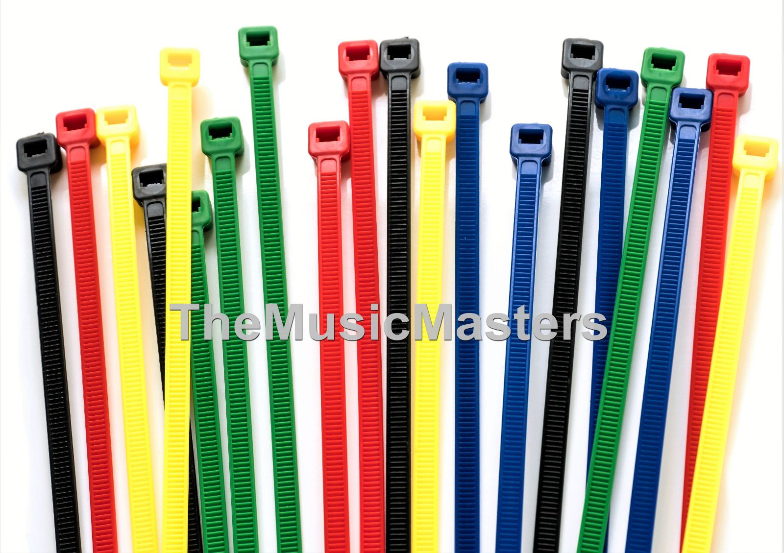 120 ASSORTED 6" inch Wire Cable Ties Nylon Tie Wraps 40lb USA Made