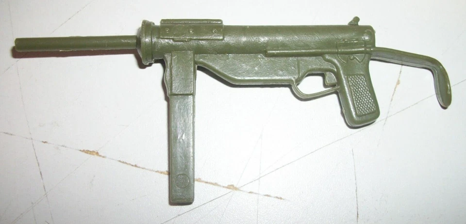 复古 Marx Stony Smith 机枪 STEN GREASE 枪 1960 年代配件零件 — 第 2/2 张图片