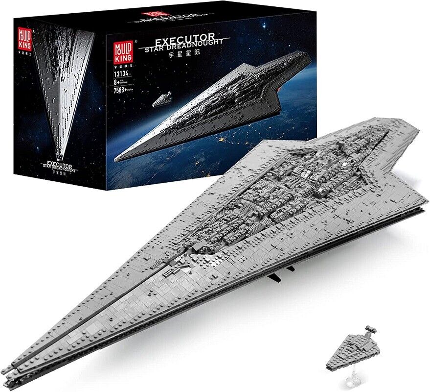  Addshiny Executor-Class Star Executor Dreadnought Building Set,  Star Wars UCS Super Star Destroyer,Spaceship Model 13134 with Small  Battleship,Star Plan UCS Collectible Set for Adults(7588 PCS) : Arts,  Crafts & Sewing