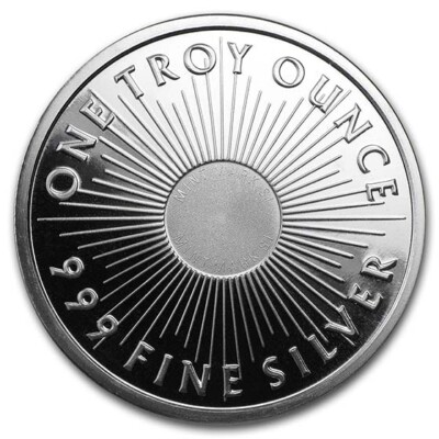 1 oz Silver Round - Sunshine Mint (Mint Mark SI) | eBay