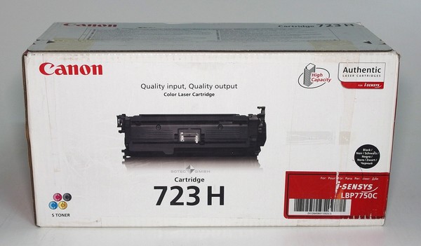 Canon Toner Cartridge 723 H Black Schwarz Lbp 7750C 2645B011-image