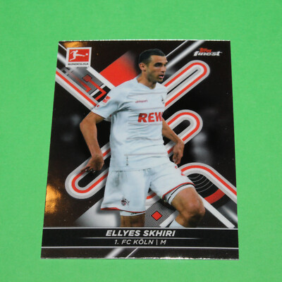 2022 Topps Finest Ellyes Skhiri #83