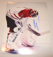 TEAM CANADA GOLD ROBERTO LUONGO SIGNED 11X14 PHOTO COA