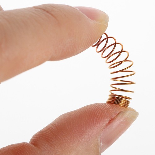 90 Pcs Tiny Springs Tiny Copper Springs Extension Spring Small Springs ...