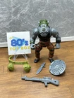 Rocksteady HARD HEAD 100% Complete Teenage Mutant Ninja Turtles 1988 Playmates