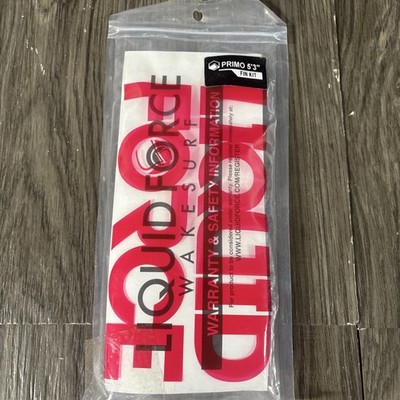 LIQUID FORCE Primo 5 3 FIN KIT Black #o3
