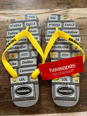 havaianas Originals do Brasil  - Größe:  EU 39 - 40 ** NEU und ungetragen **