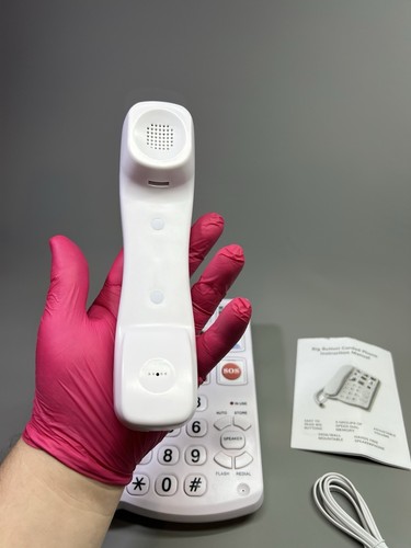 Landline Telephone Elderly Large Big Button Loud Volume Classic Simple Easy Use - Photo 14/18