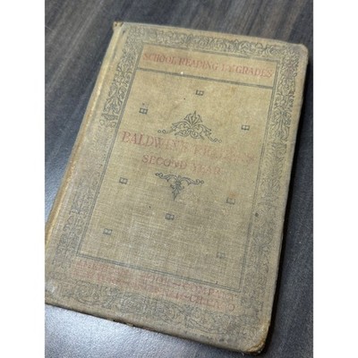 School Reading By Grades Second Year James Baldwin American Book Company Antique
