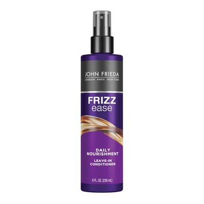 	John Frieda Frizz Ease Daily Nourishment Leave-In Conditioner 8 Oz	