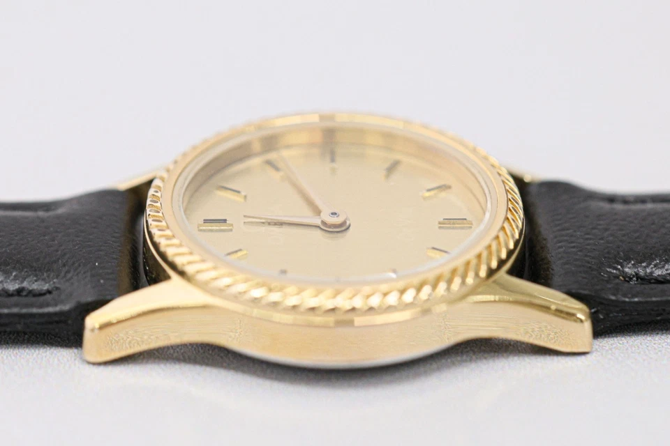 No Tariffs *NEAR MINT* Vintage 1982 OMEGA De Ville Cal.1387 Qz Push Crown Ladies - Image 4 of 4