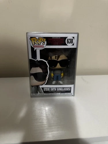 Funko Pop! Vinyl Stranger Things Steve (with Sunglasses) #638 Custom Side Print