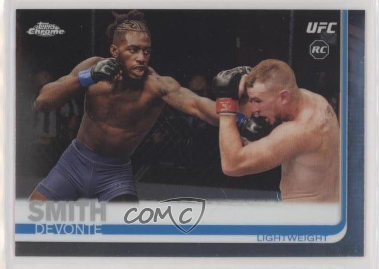 2019 Topps Chrome UFC Refractor Devonte Smith #68 Rookie RC 07bj
