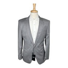 Hugo Boss Gray Trabaldo Togna Huge6/Genius 5 Slim Fit Suit 42R 32x32 NWT