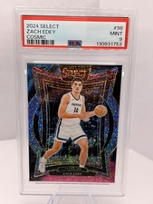 2024-25 Panini Select - Concourse Zach Edey #98 Cosmic  (RC) Rookie Memphis