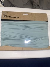 NIKE Dri-FIT Neck Wrap One Size Light Green Reflective Hiking Running New