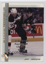 2000-01 ITG Be A Player Memorabilia SportsFest Chicago /10 Jan Hrdina #216 3p9
