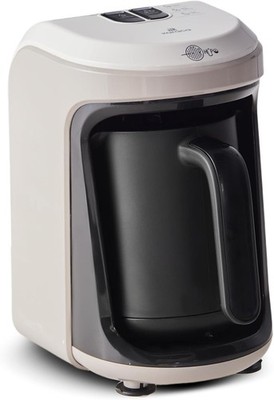 Karaca Hatır Hüps 535 W Kaffeemaschine für türkischen Mokka mit Milch, Beige
