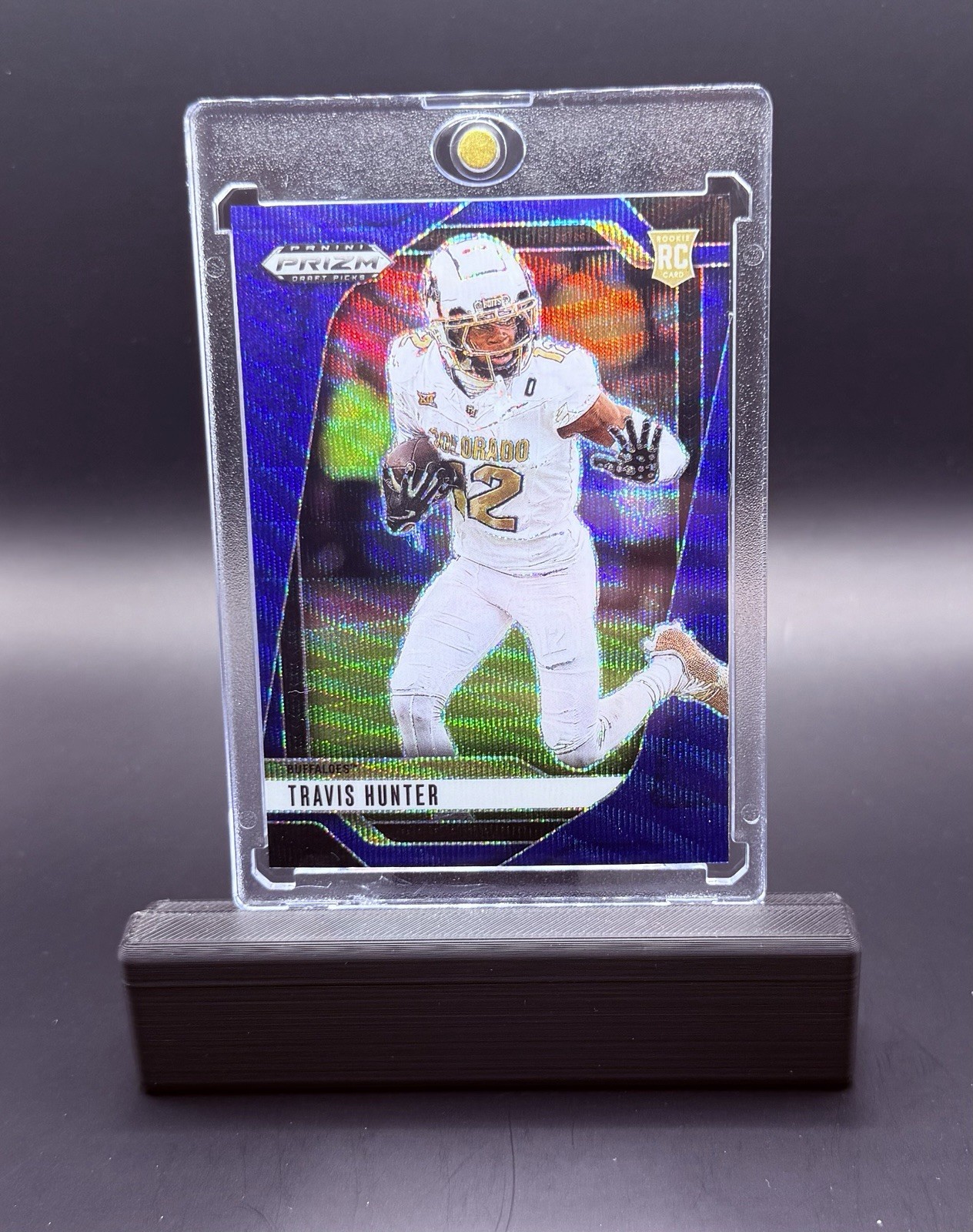 2025 Panini Prizm Draft Picks - Travis Hunter #20 Blue Wave Prizm /299 (RC)