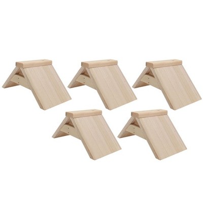  5 Pcs Sitzstangen Taube Tauben Sitzbretter Vogelspielzeug Papageienspielständer