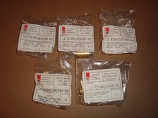 LOT OF 5 SCHLAGE SOLID BRASS KEY-IN, DEADBOLT CYLINDERS NEW IN BAG 26D