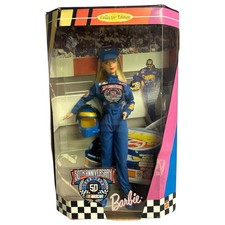 1998 Barbie NASCAR 50th Anniversary Collector Edition NRFB Mattel 20442 Signed