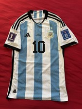 2022 Adidas MATCH PREPARED ARGENTINA World Cup Final Jersey - Messi vs France