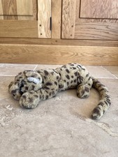 Rare Jellycat Little Charley Cheetah Retired Soft Plush Beanie Toy Charlie