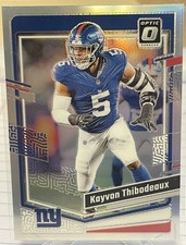 2023 Panini Donruss Optic - Holo Prizm #144 Kayvon Thibodeaux Giants