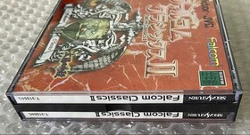 Falcom Classics II Limited Premium Edition w/ Obi Postcard Sega Saturn