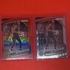 2✨2025 Panini WNBA Prizm Ezi Magbegor Swirl/Red Prizm -/299 Seattle Storm
