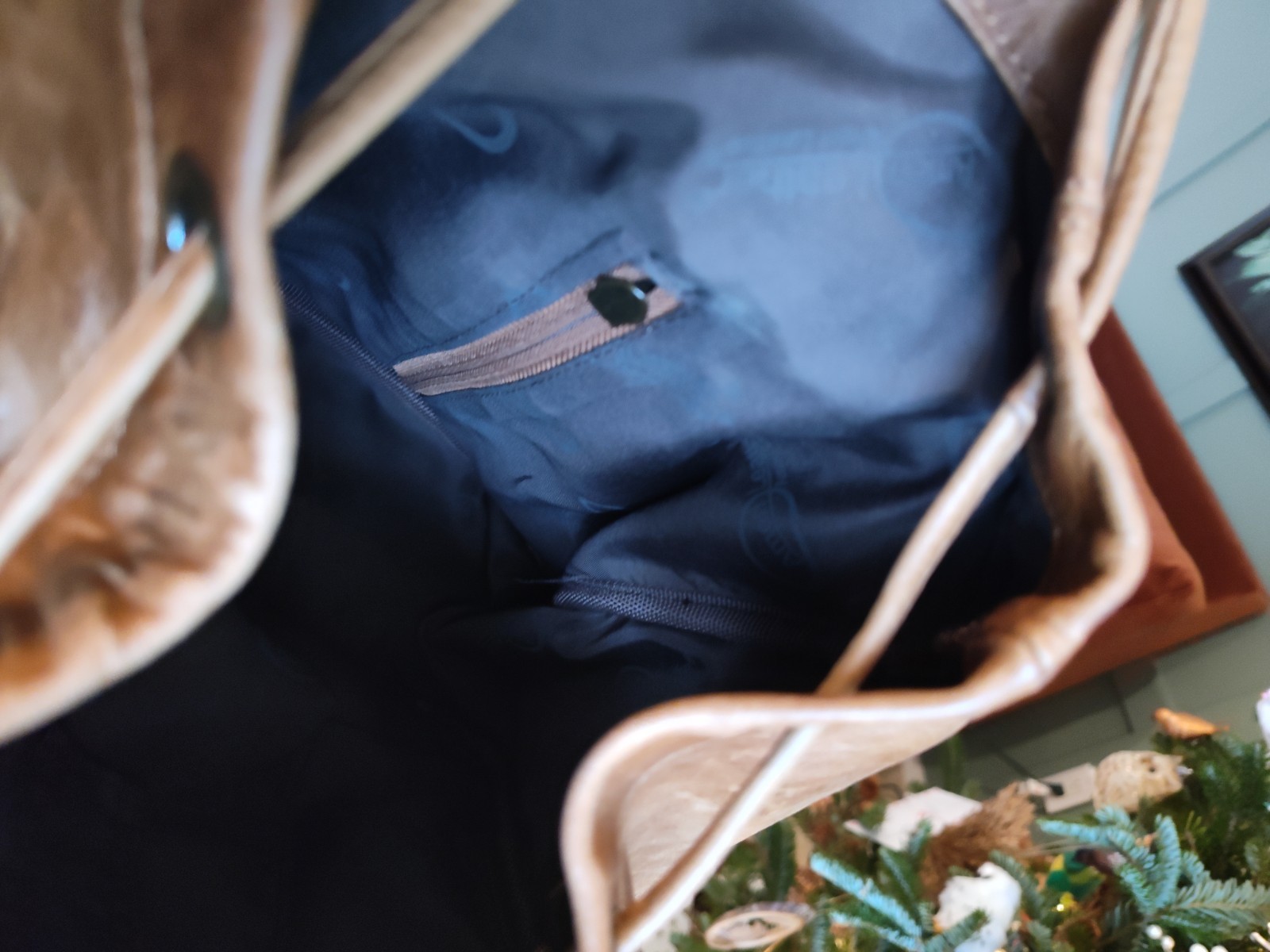 Ameri Leather Mini Backpack Genuine Leather Distr… - image 4