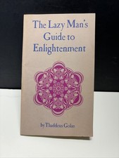 The Lazy Man's Guide to Enlightenment 1972 J.E. Casey 1st Book Ed Thaddeus Golas