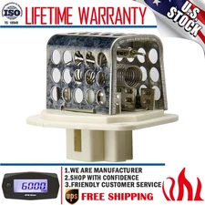 Blower Motor Resistor for Jeep Cherokee XJ 1997-2001 Wrangler TJ 1997-2006 4-Pin