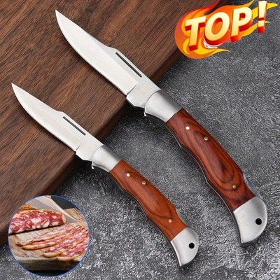 Outdoor Folding Knife Kitchen Knife Portable Knife Chef Knife Meat Cleaver NEW