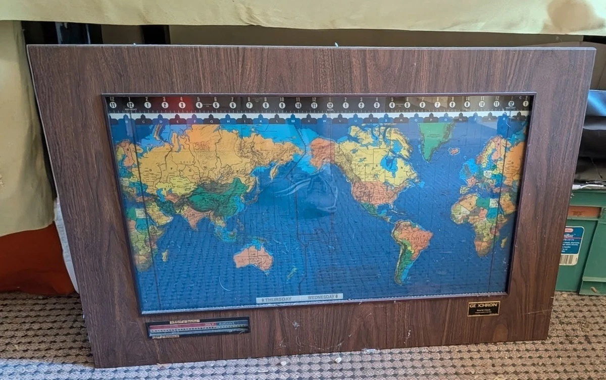 World Map Decorative Clocks for sale | eBay
