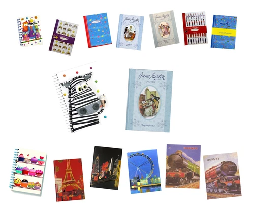 Hard Back Lined Notebook Note Pad For School College Uni Sizes A4 A5 A6 Various