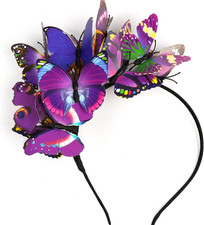 Butterfly Fascinator Headband for Tea Party Halloween Costume