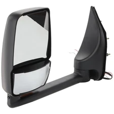 Mirror For 2002-2014 Ford E-350 Super Duty Passenger Side Power With Long Arm